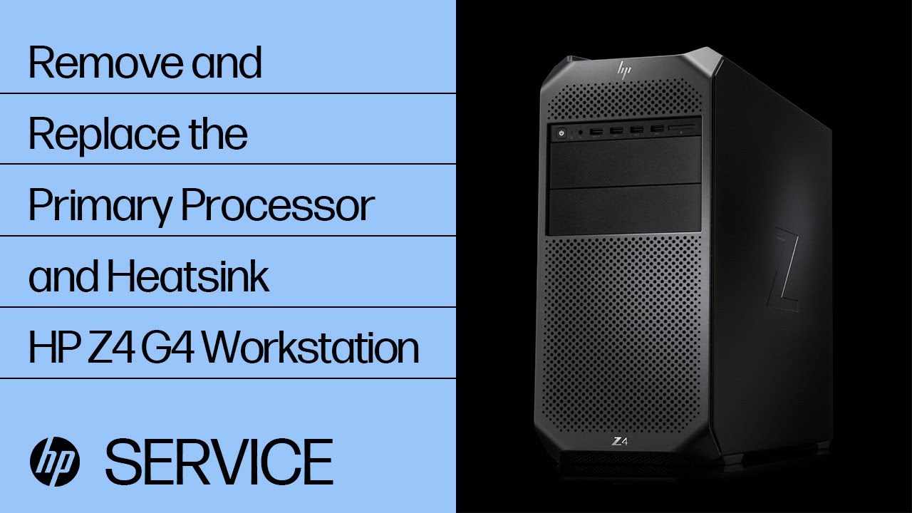 support groups near me How to Remove and Replace the Primary Processor and Heatsink | HP Z4 G4 Workstation