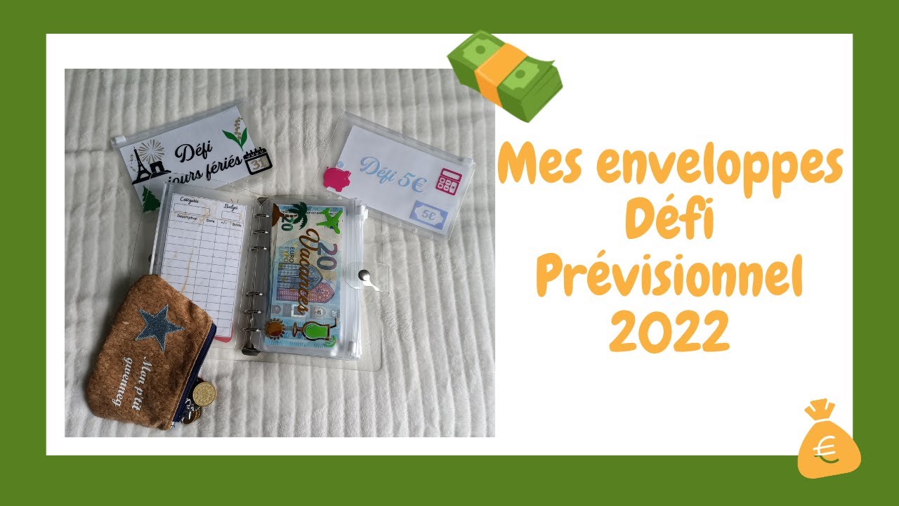 Budget/ Mes enveloppes et défis pour 2022!! 