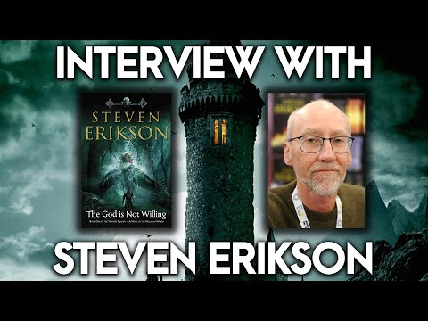 AUTHOR CHAT With STEVEN ERIKSON (Author Of Malazan Book Of The Fallen)