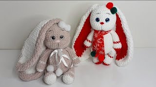 картинка: МК ЗАЙКА ЛАПОЧКА КРЮЧКОМ ❤ 1-Я ЧАСТЬ (Материалы. Ручки, ножки)