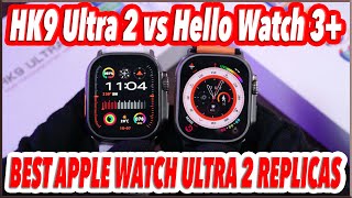 HK9 Ultra 2 vs Hello Watch 3 Plus [Comparison  Body, Display, Ui]  Which One is BETTER?
