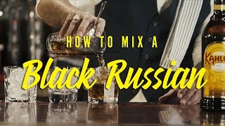 How to mix a perfect Black Russian ☝🏽