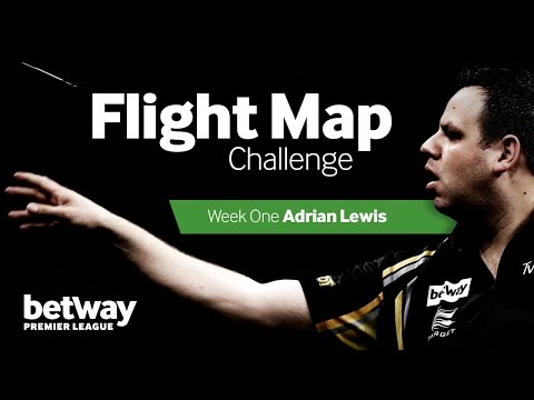 The Flight Map Challenge darts quiz | Episode 1 - Adrian Lewis