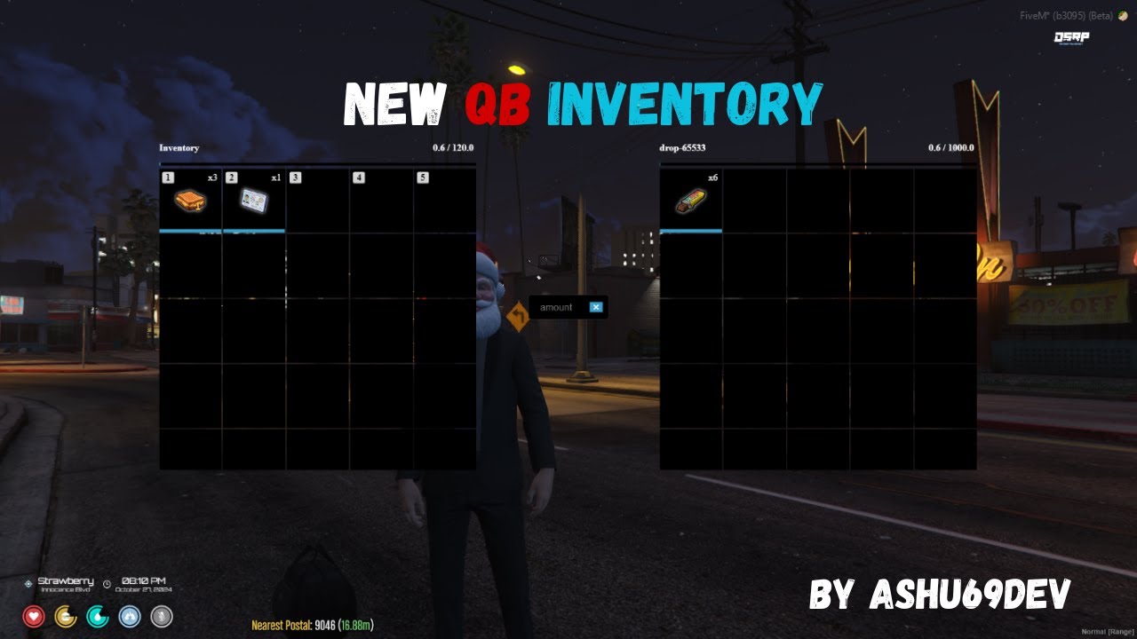 QB NEW INVENTORY SCRIPT FREE | Ashu69Dev | Fivem Scripts | #qb-core ...