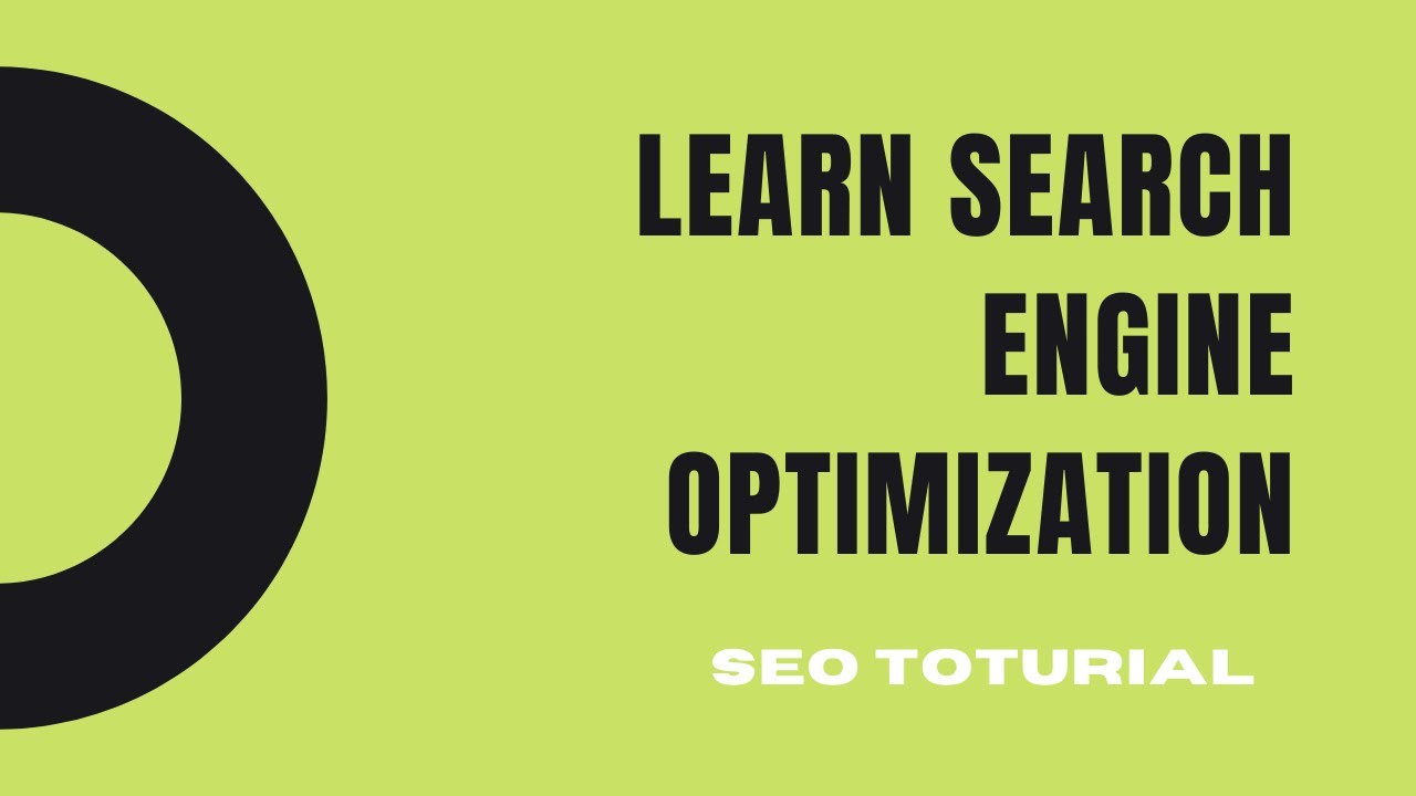 search engine optimization course | search engine optimization youtube ...