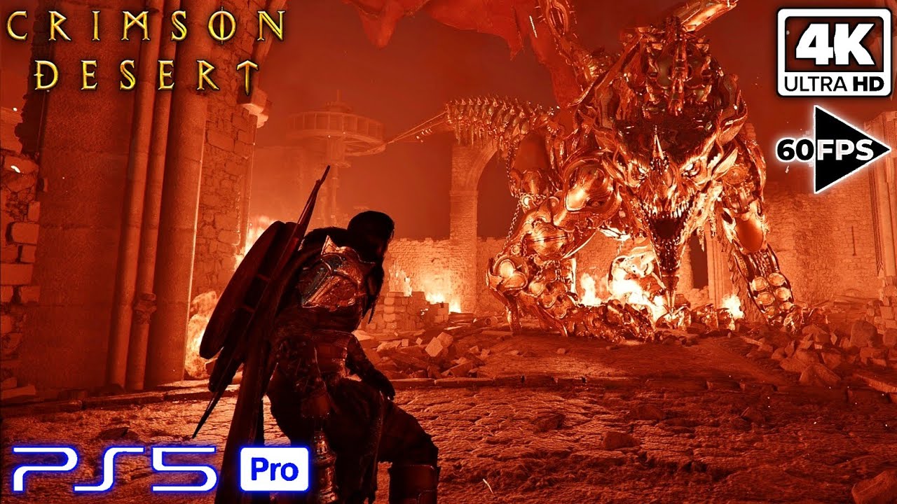 CRIMSON DESERT - New Exclusive BOSS BATTLE Gameplay (PS5 PRO) | 4K ...