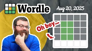 What's left? | Wordle #1523 (Aug 20th, 2025)