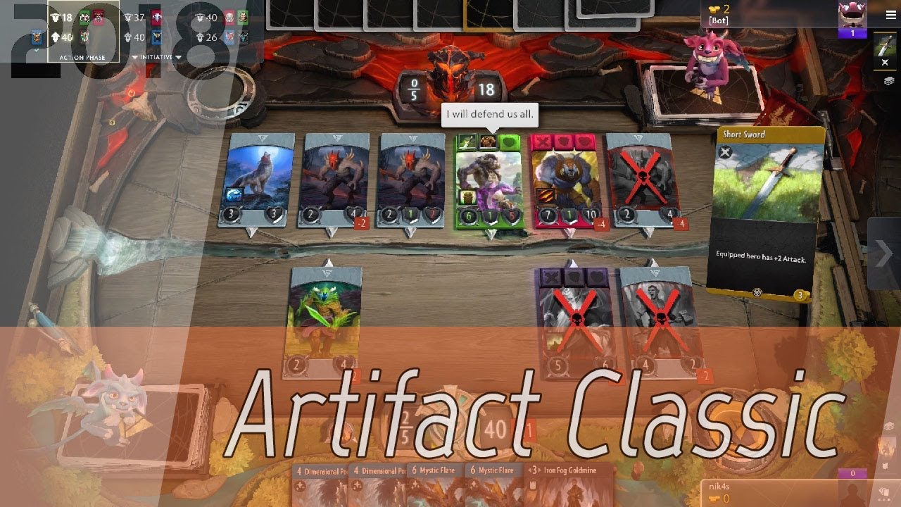 Artifact Classic [1080p60] | Час игры
