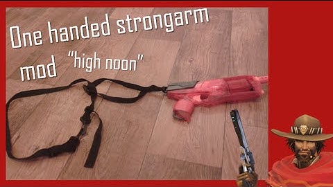 Easy one handed prime strongarm mod guide (a good hvz backup) (high noon mod)