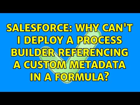 Salesforce: Why can't