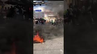 Protest Held In Haiti Demanding Prime Minister Ariel Henrys Resignation