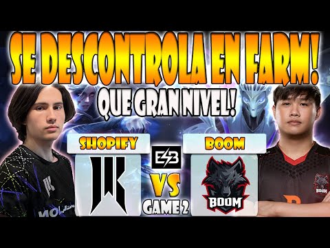 SHOPIFY REBELLION VS BOOM BO2[GAME 2]TIMADO, YOPAJ VS JACKKY- ESL ONE BANGKOK 2024 - DOTA 2