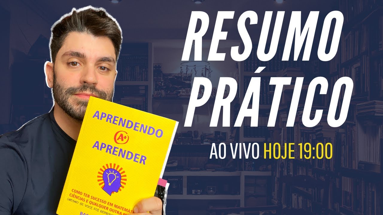  live resumo pr tico aprendendo a aprender youtube