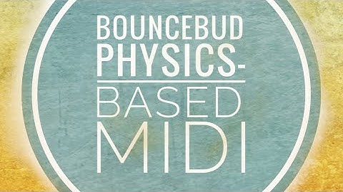 BounceBud by Cem Olcay for iPad, iPhone, M1 Mac: Main Spoken Walkthrough (See Pinned Comment)