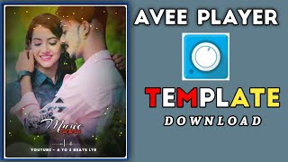 bas tera sath ho status song | avee player #fullscreen template download link |