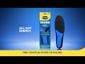 Dr. Scholl&#39;s® | Work Insoles with Massaging Gel®