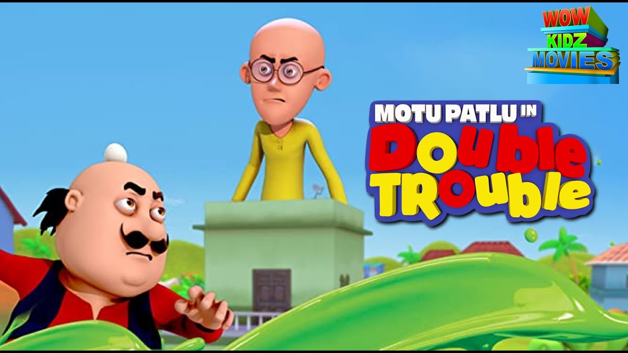 Motu Patlu  Kids Cartoon  Motu Patlu In Double Trouble  Full Movie  Wow Kidz  spot