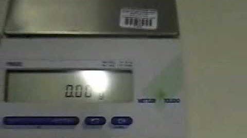 Mettler Top Loading Balance Model PB 602