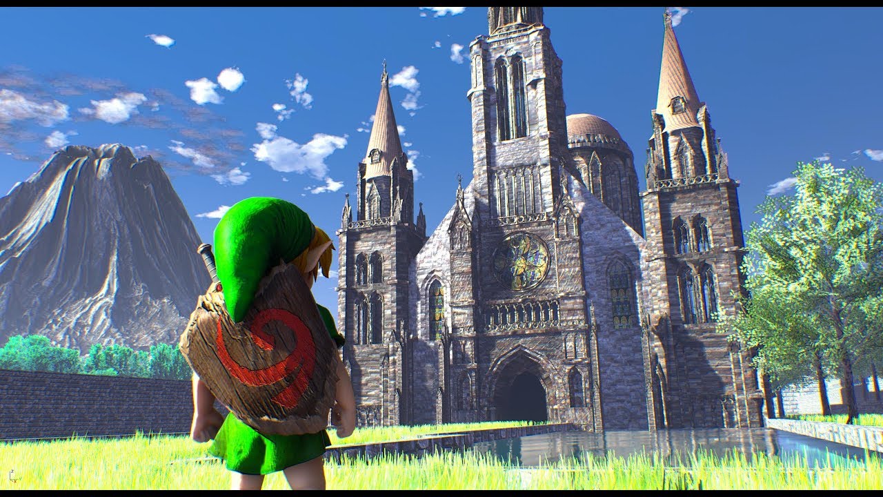 New version of The Legend of Zelda: Ocarina Of Time Unreal Engine