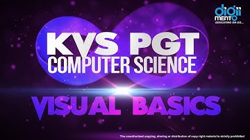 VB 02 Creating Simple Applications in Visual Basic - KVS PGT Computer Science