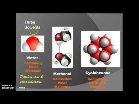 Vídeo: El ciclohexanol es dissol en aigua?