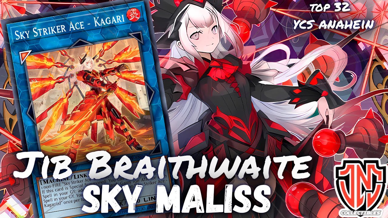 YCS Anaheim Top 32 (Swiss 11-0) Maliss Sky Striker Deck