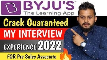 How to crack byjus interview 2022 | Byjus interview questions for sales⚡| byjus interview sales BDA