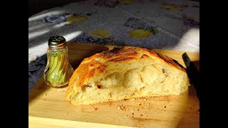 Как да си направим Селски Хляб без месене - хрускав и много вкусен? - Pane Napoletano Cafone