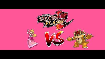 Super Smash Flash 2: Peach vs. Bowser