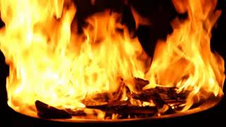 [10 Hours] Ceramic Fire Dish - Video & Audio [1080HD] SlowTV