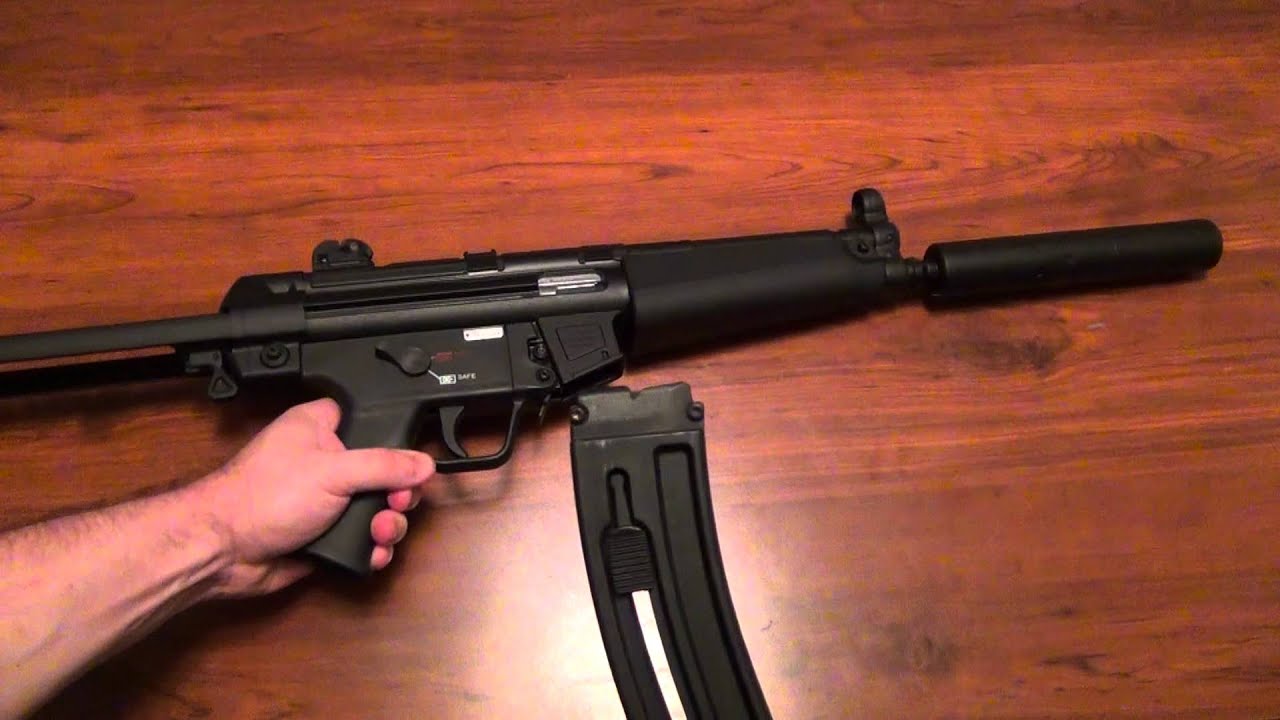 HK MP5 .22lr - YouTube.