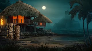 Relaxing Spooky Tropical Music - Haunted Tiki Island ★646