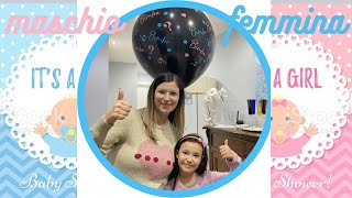 Maschio o Femmina? Il nostro baby shower!