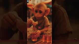 Small Monkeys Heart-Touching Love Story Sad & Cute Animal Video