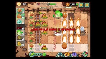 Plants vs. Zombies 2 - Wild West - Day 17 Walkthrough