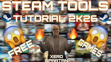 Steamtools Beginner Friendly Tutorial 2026! FREE STEAM GAMES!