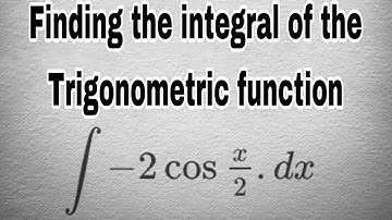Indefinite integrals for trigonometric ratios part3 | Mathematics