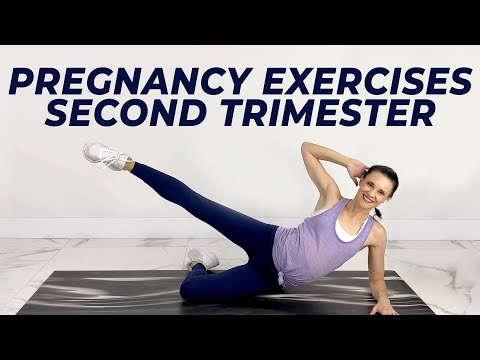 Pregnancy Exercises Second Trimester | 30 Minute Pregnancy Workout (Safe For All Trimesters)