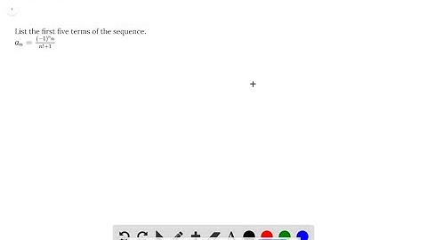 List the first five terms of the sequence. a_n=3(-1)^n/n !