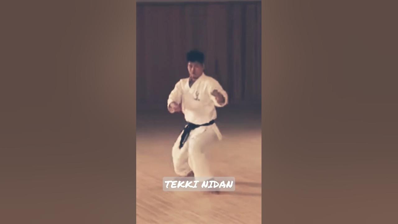 Шотокан каратэ ката Текки нидан