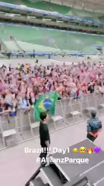 BTS konser to Brazil day 1