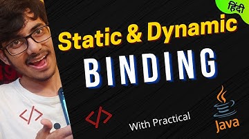 BINDING in Java : STATIC BINDING & DYNAMIC BINDING in Java #java #ShukriyaJava | Hindi