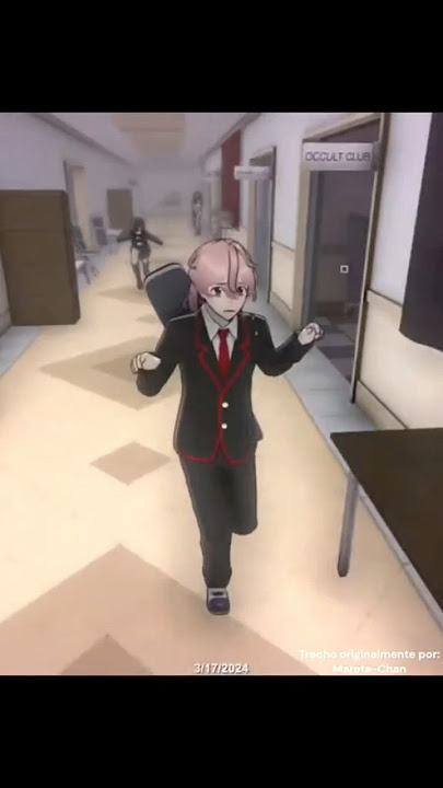 Otohiko correndo da Nemesis meme, Hide Away| #yandere #yanderesimulator #yansim #nemesis #otohiko