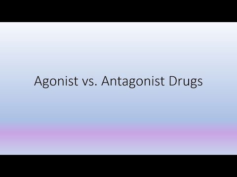 Video: Skillnaden Mellan Agonist Och Antagonist Drugs