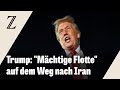 Trump droht Iran mit Militärschlag ⚠️