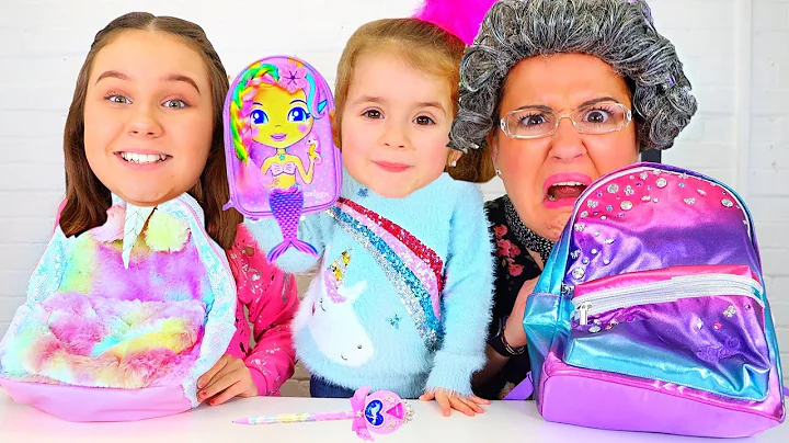 KIDS Back To School Switch Up Challenge by Ruby an...