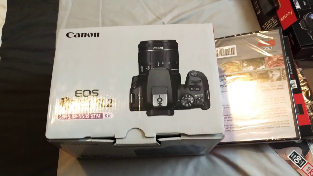 Unboxing Canon EOS Rebel SL2 (Honest Review of Amazon's bundle deal)