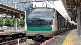 #埼京線E233系117編成新木場行き2023.8.28