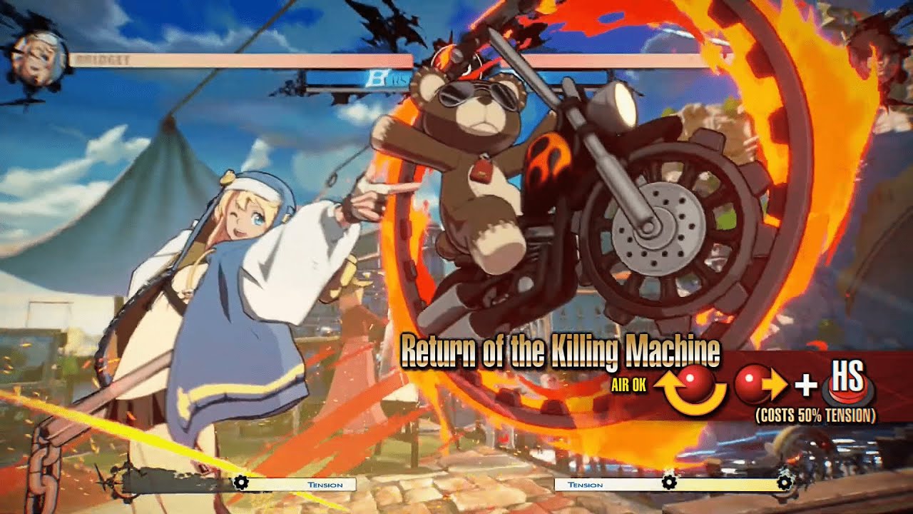 Guilty Gear Strive Bridget Figure Uses Return of the Killing Machine