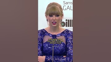 Taylor Swift on Milestone Award Winner Justin Bieber